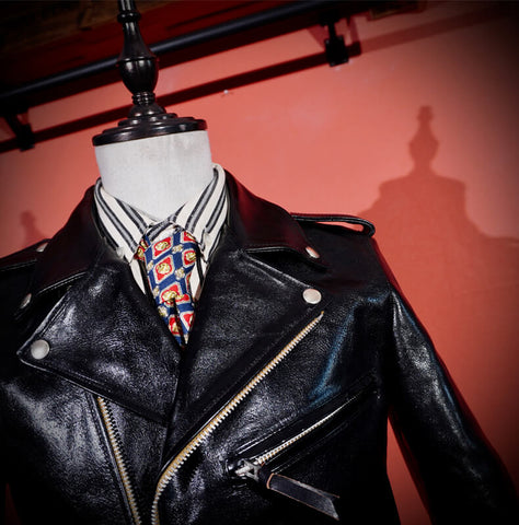 Men's J-24 Double-Riders Leather Jacket