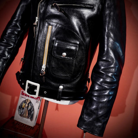 Men's J-24 Double-Riders Leather Jacket
