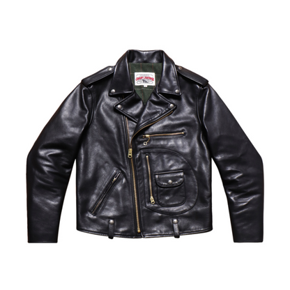 BUCO J-24 Rider Leather Jacket Black