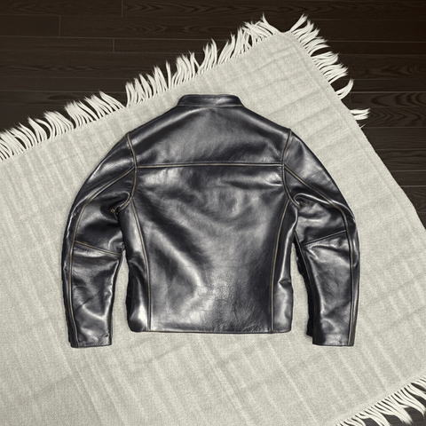 メンズ J-100 モーターサイクル レザー ジャケット