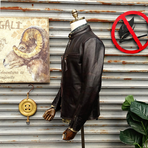 Men's J-100 Motorcycle Leather Jacket