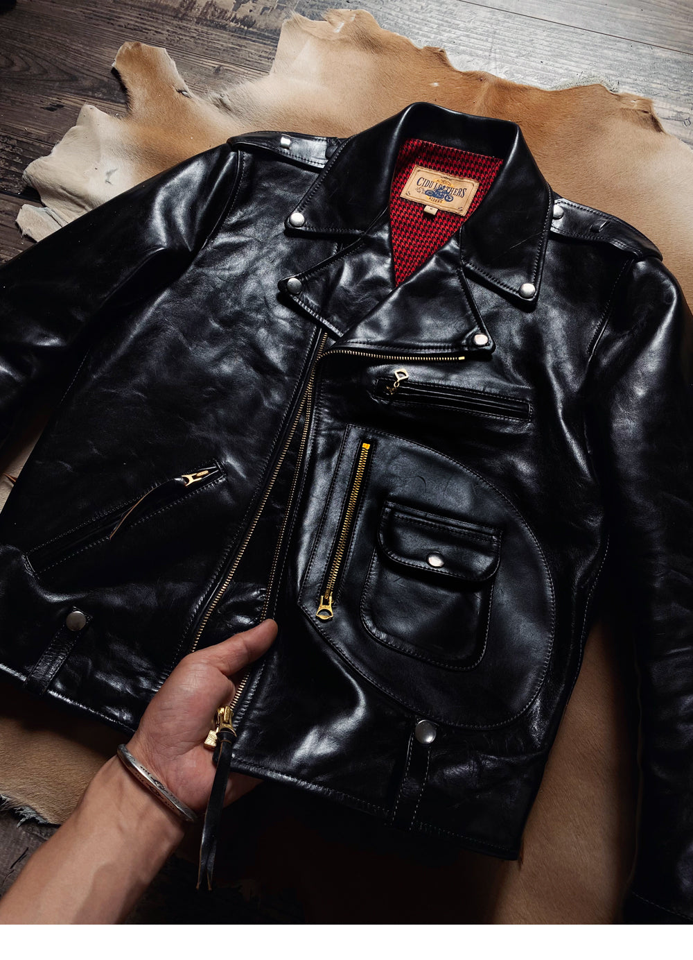 Men's BUCO J24 Riding Leather Jacket – Crush on Retro