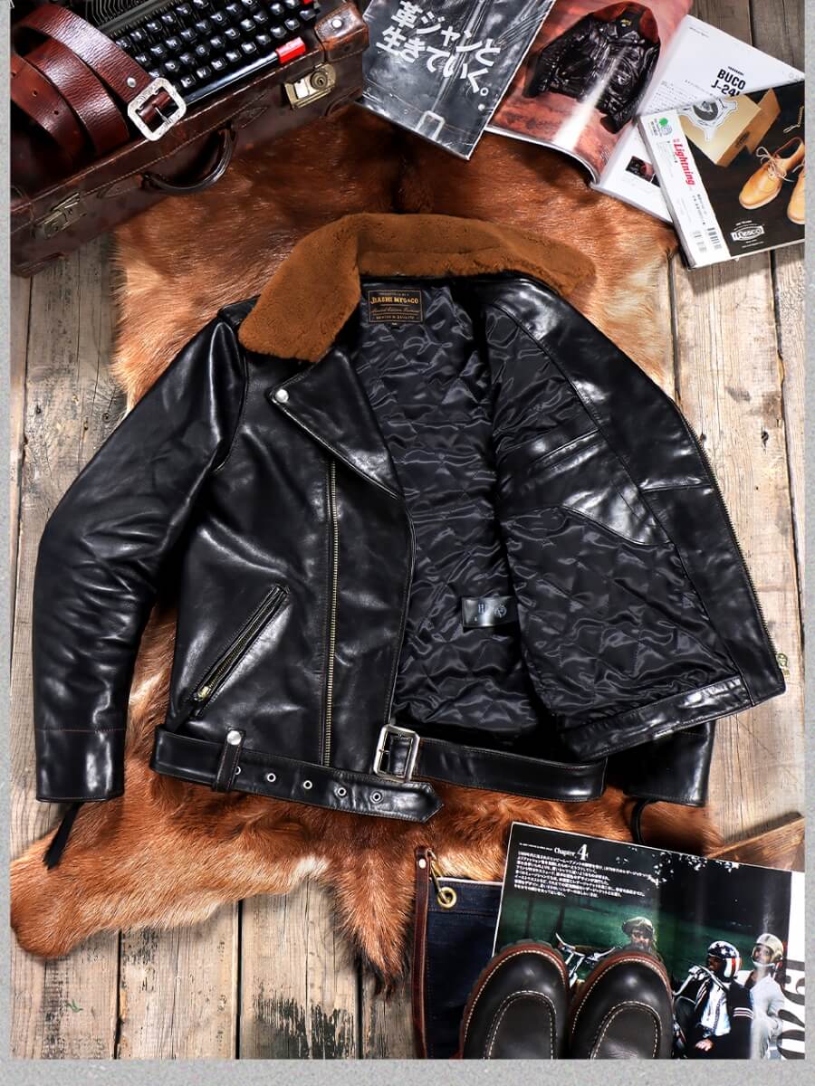 Buco J24 42 ムートン襟付き Buco J24 42 ムートン襟付き BUCO J-24 JACKET – The Real McCoy's