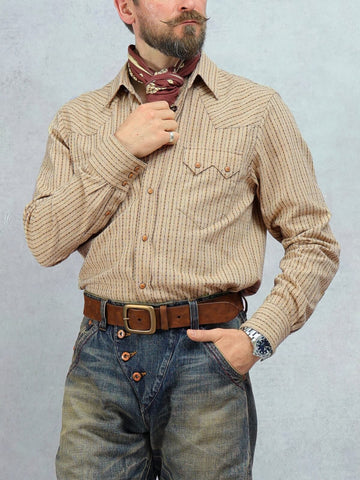 Men's Jacquard Sawtooth Shirt