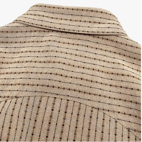 Men's Jacquard Sawtooth Shirt