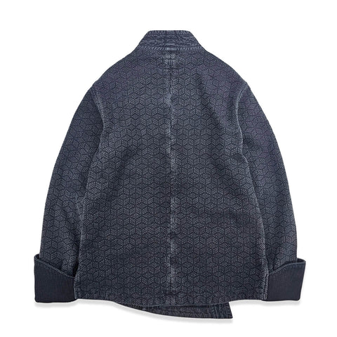 Men's Sashiko Kendo Jacket, Charcoal