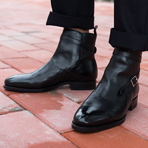 Men's Jodhpur Boots, Box Calf