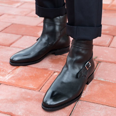 Men's Jodhpur Boots, Box Calf