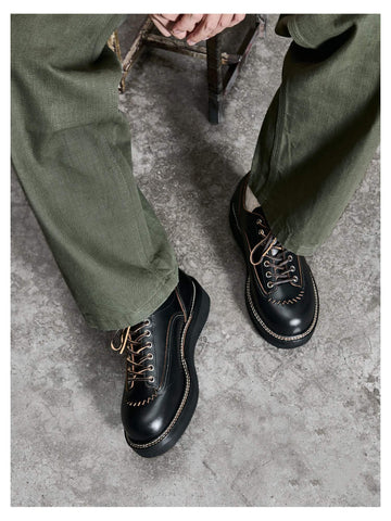 Men's Kiltie Monkey Boots, Low Top
