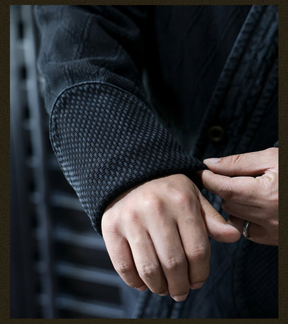 Men's Kendogi Jacket Black Grey