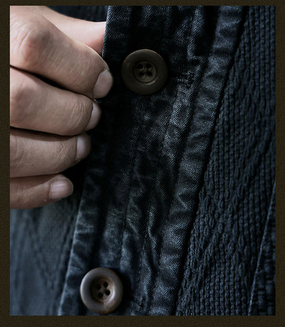 Men's Kendogi Jacket Black Grey