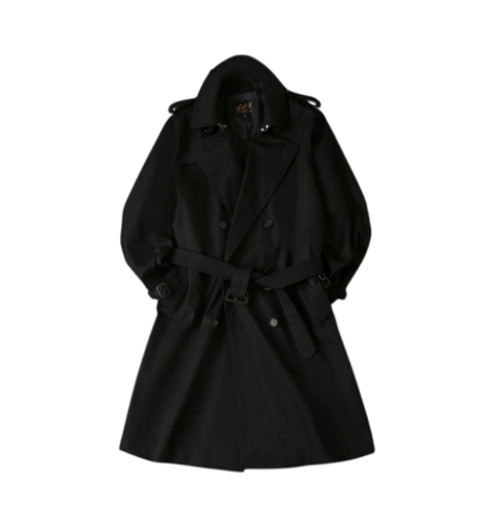 Men's Knee-Length Trench Coat, Classic Fit