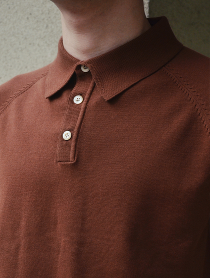 Men's Knit Polo Shirt