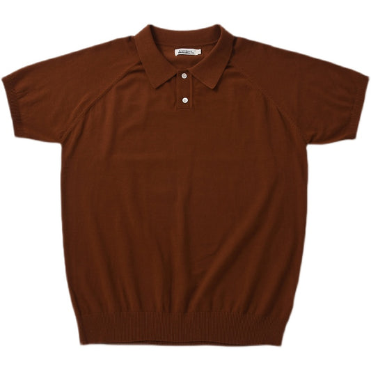 Short Sleeves Knit Polo Shirt