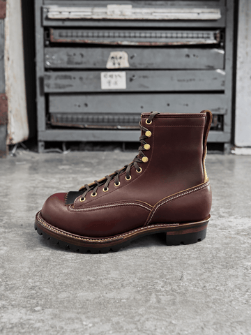 Men's Two Tone Lace-To-Toe Boots