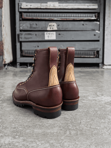 Men's Two Tone Lace-To-Toe Boots