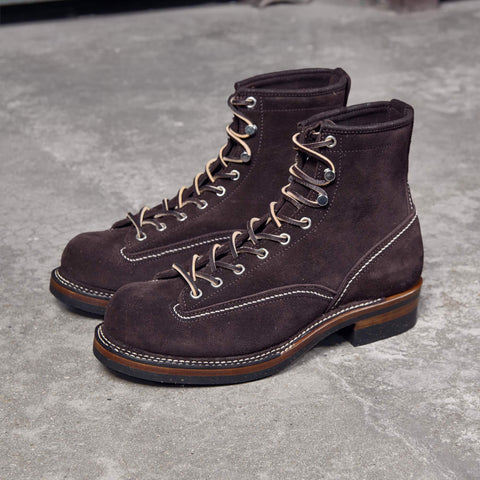 Men's Lace-To-Toe Boots, Kudu Reverse