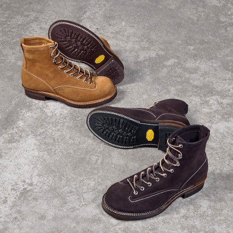 Men's Lace-To-Toe Boots, Kudu Reverse