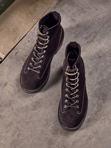 Men's Lace-To-Toe Boots, Kudu Reverse