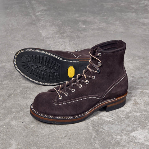 Men's Lace-To-Toe Boots, Kudu Reverse