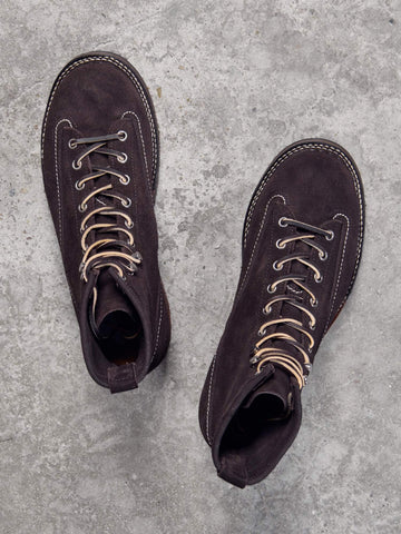 Men's Lace-To-Toe Boots, Kudu Reverse