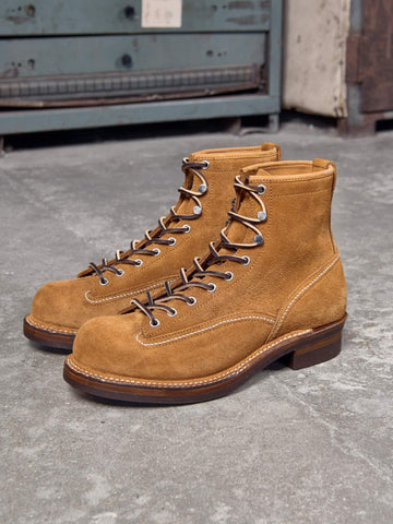 Men's Lace-To-Toe Boots, Kudu Reverse