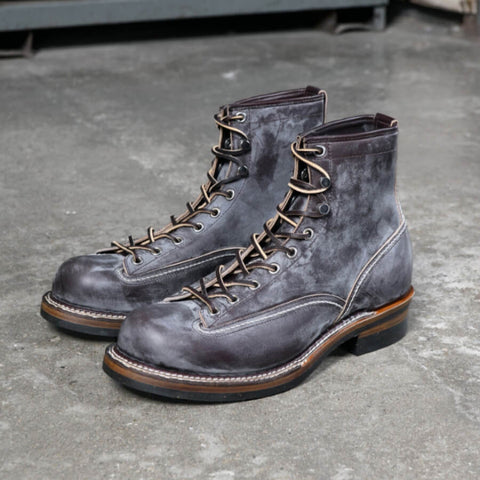 Men's Lace-To-Toe Boots, Suportlo Calfskin