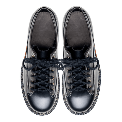 Men's Lace-to-Toe Shoes, Pull Up Leather