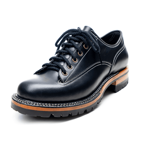 Men's Lace-to-Toe Shoes, Pull Up Leather