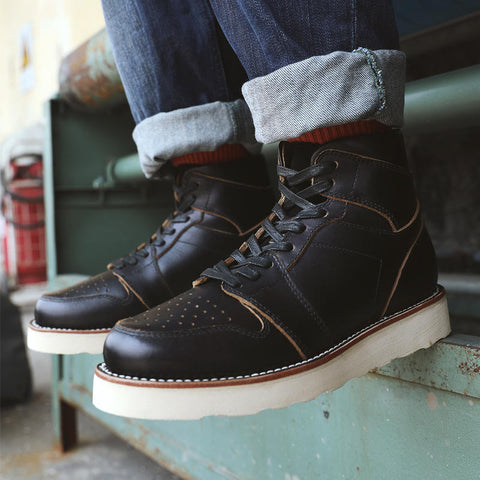 Men's Leather Basketball Shoes