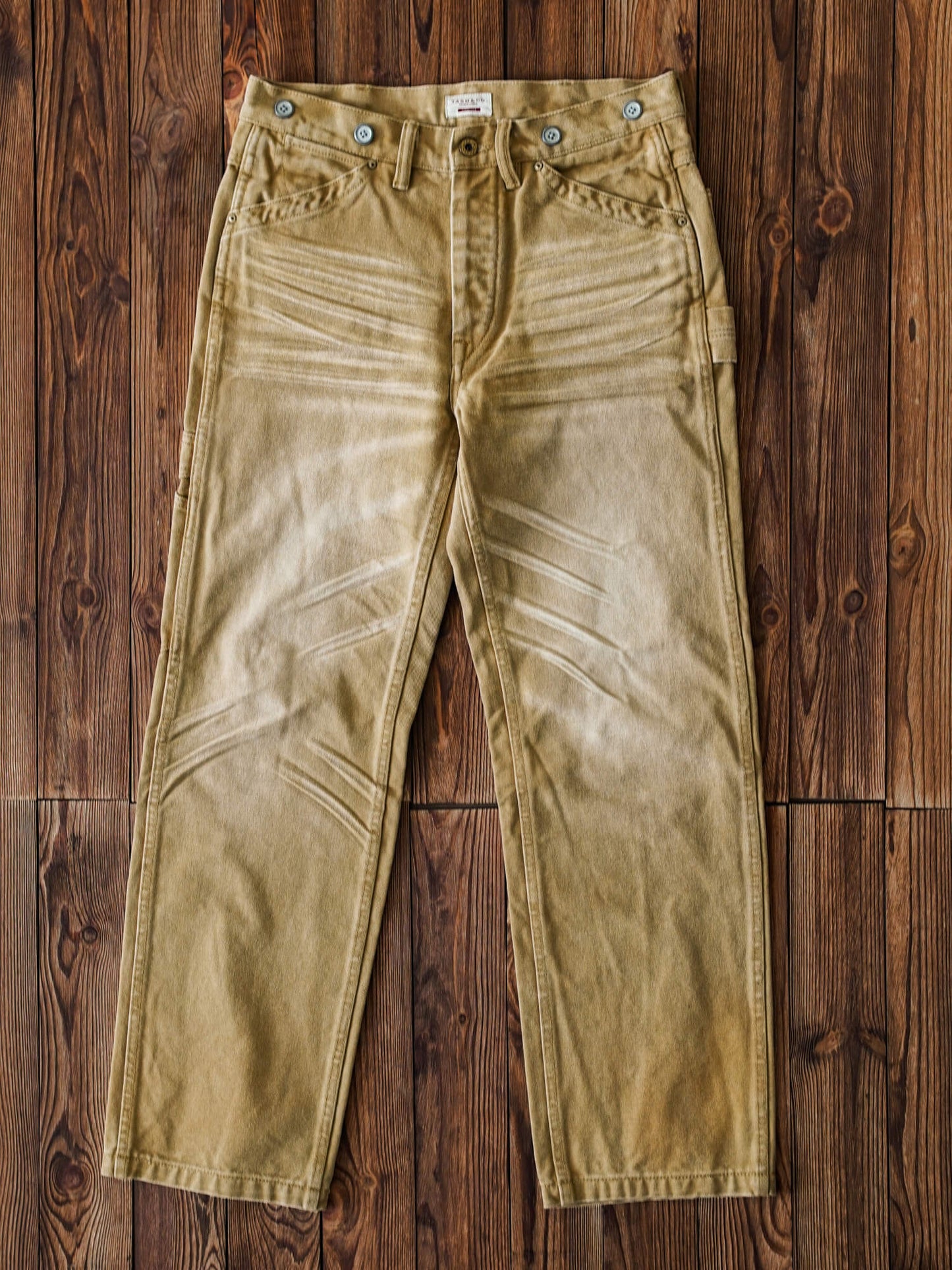 Men's Washed Canvas Carpenter Pant