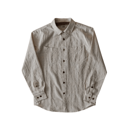 Men's Linen Bush Shirt