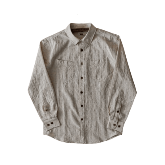 Men's Linen Bush Shirt