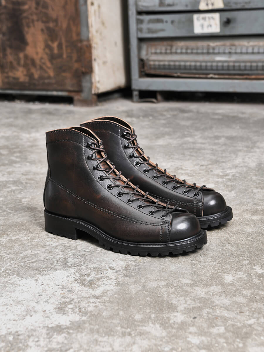 Men's Lineman Boots Brush Off Leather