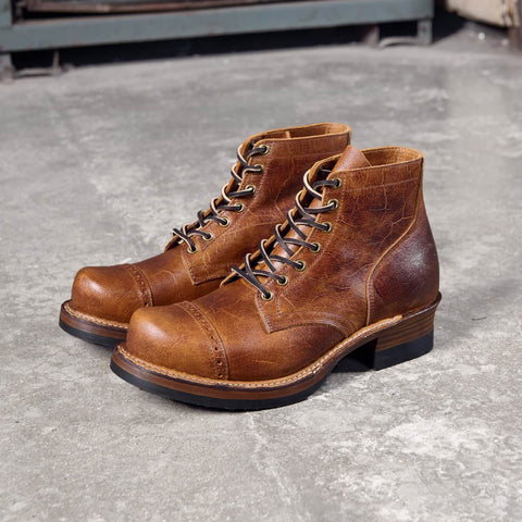 Men's Lumberjack Boots, Crazy Cow