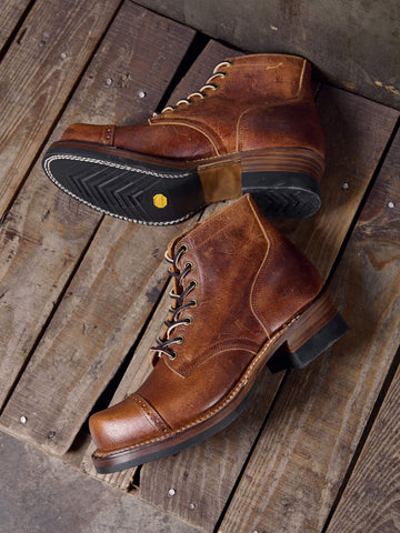 Men's Lumberjack Boots, Crazy Cow