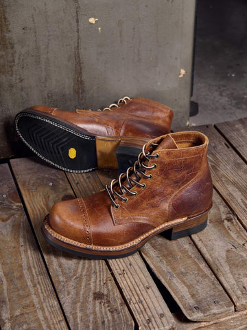 Men's Lumberjack Boots, Crazy Cow