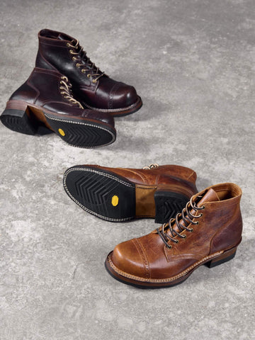 Men's Lumberjack Boots, Crazy Cow