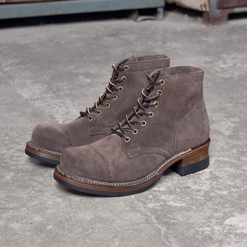 Men's Lumberjack Boots, Kudu Reverse