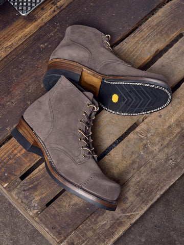 Men's Lumberjack Boots, Kudu Reverse