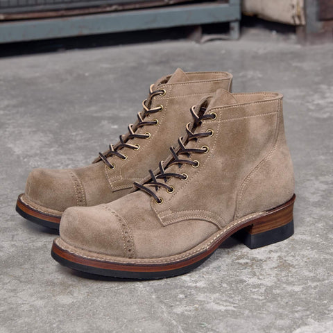 Men's Lumberjack Boots, Kudu Reverse