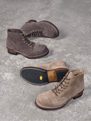 Men's Lumberjack Boots, Kudu Reverse