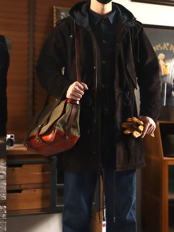 Men's M-1951 Fishtail Parka, Suede