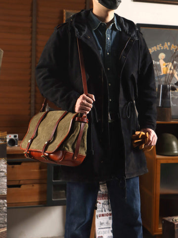 Men's M-1951 Fishtail Parka, Suede