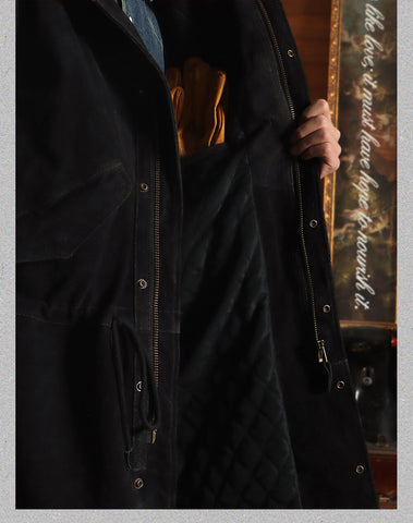 Men's M-1951 Fishtail Parka, Suede