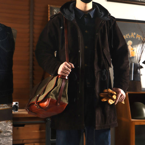 Men's M-1951 Fishtail Parka, Suede