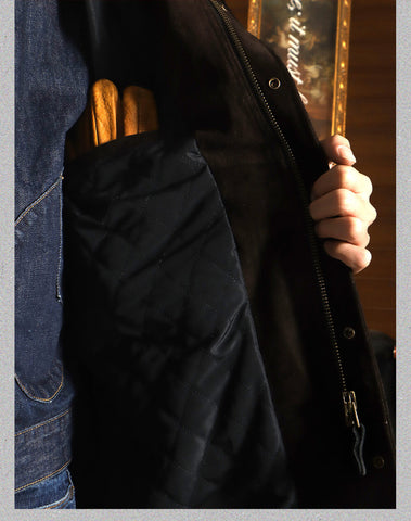 Men's M-1951 Fishtail Parka, Suede