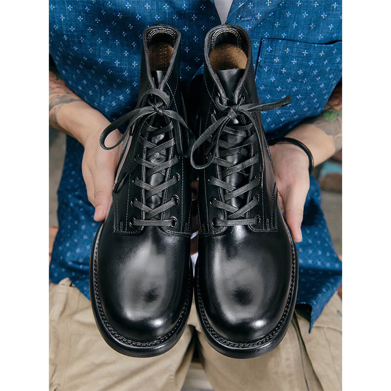 M48 Combat Boots, Teacore Cowhide