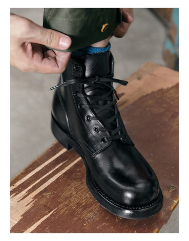 M48 Combat Boots, Teacore Cowhide