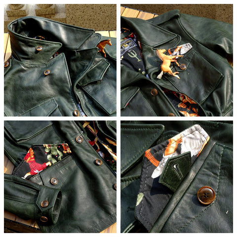 Men's M43 Field Leather Jacket